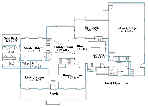 dutch colonial 1st floor plan